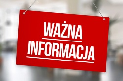 Ważny komunikat!